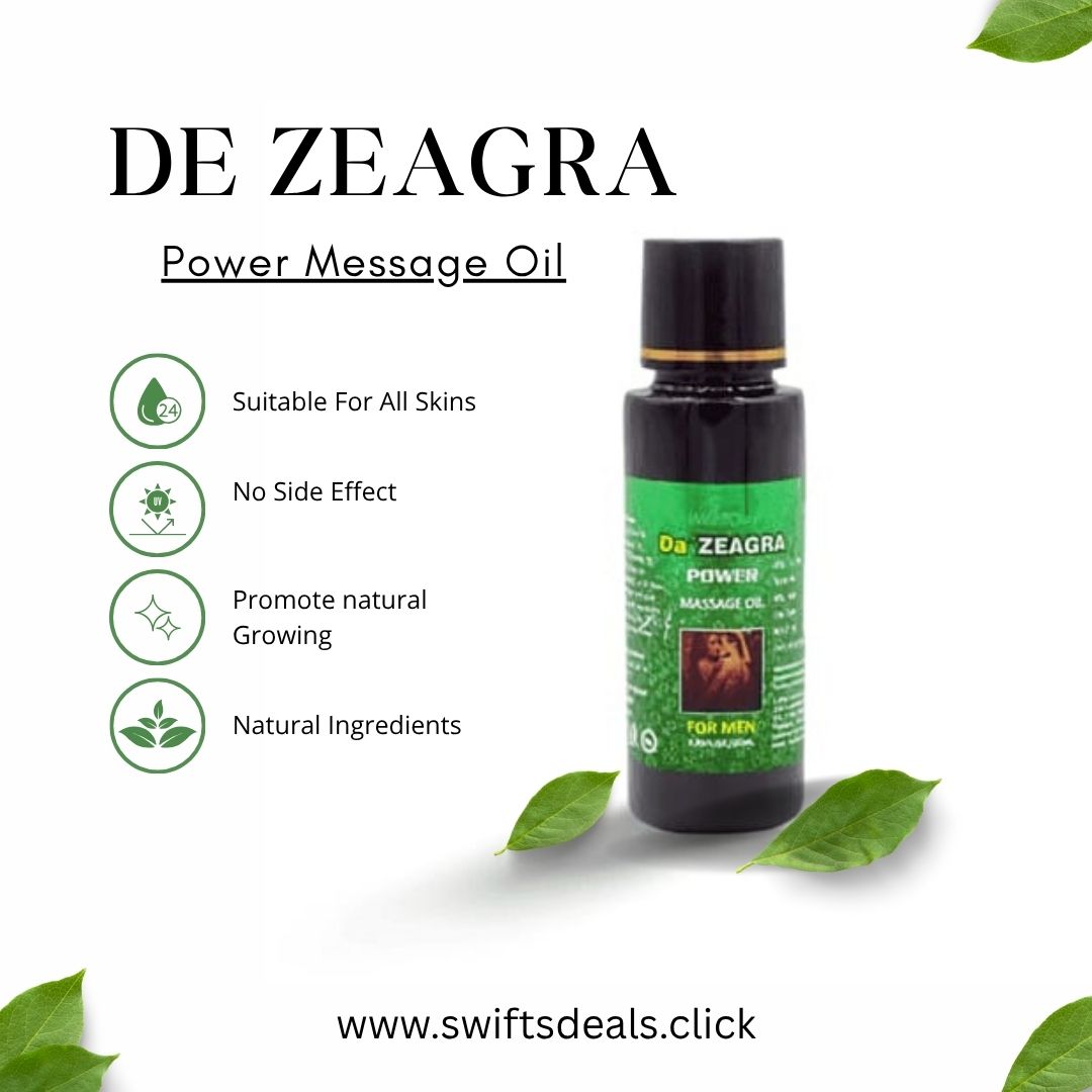 Da ZEAGRA Power Massage Oil